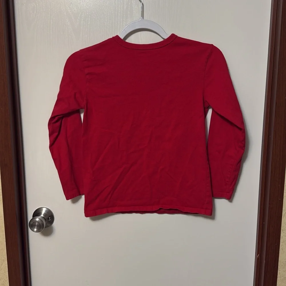The Children's Place Red Graphic Kids Shirt Size M (7-8)